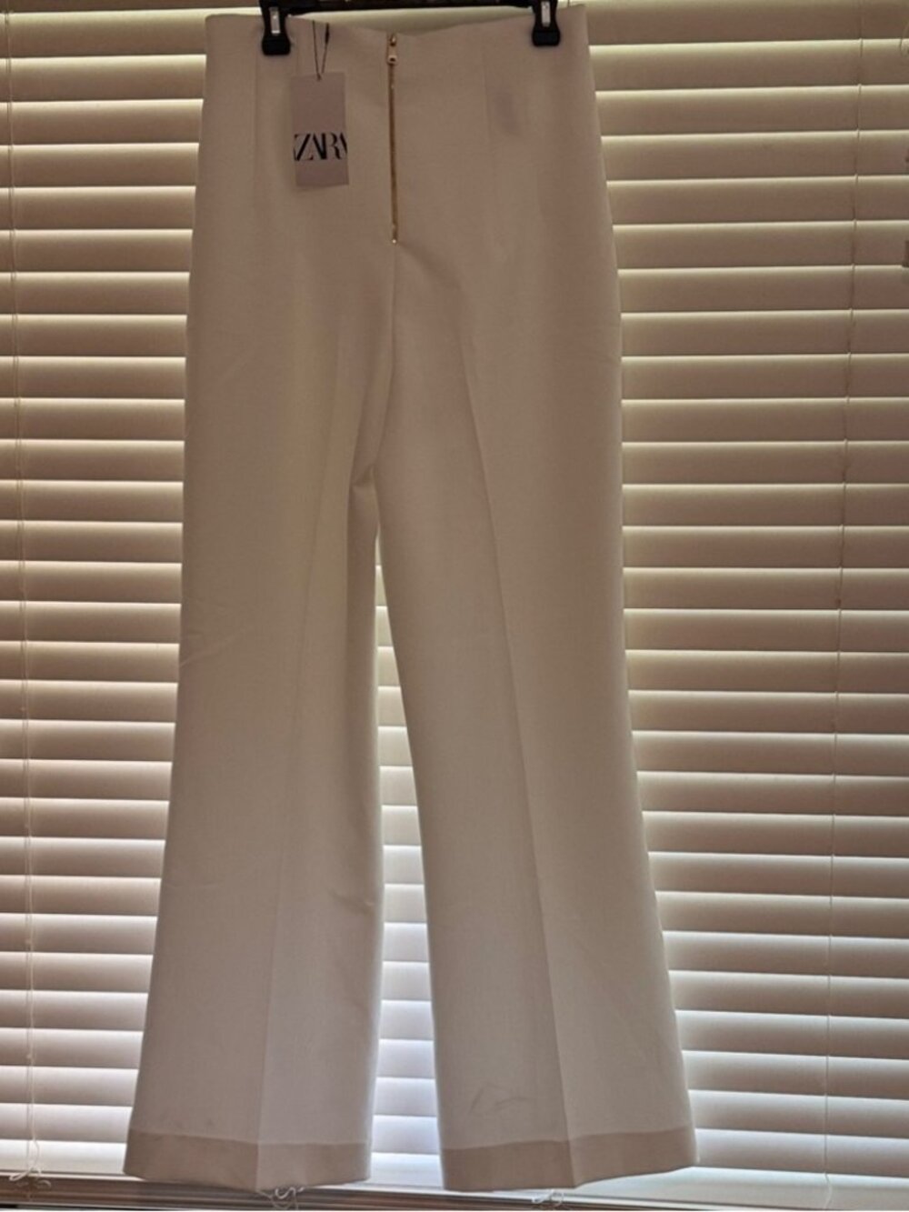 Zara Elegant White Trousers